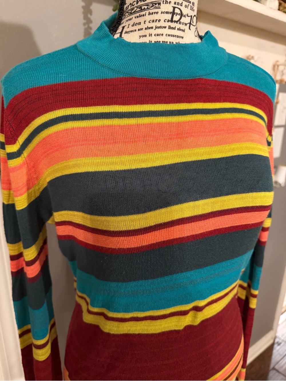 Free People Off Your Stripes Long Sleeve, lightweight Crewneck Top - Picture 8 of 12